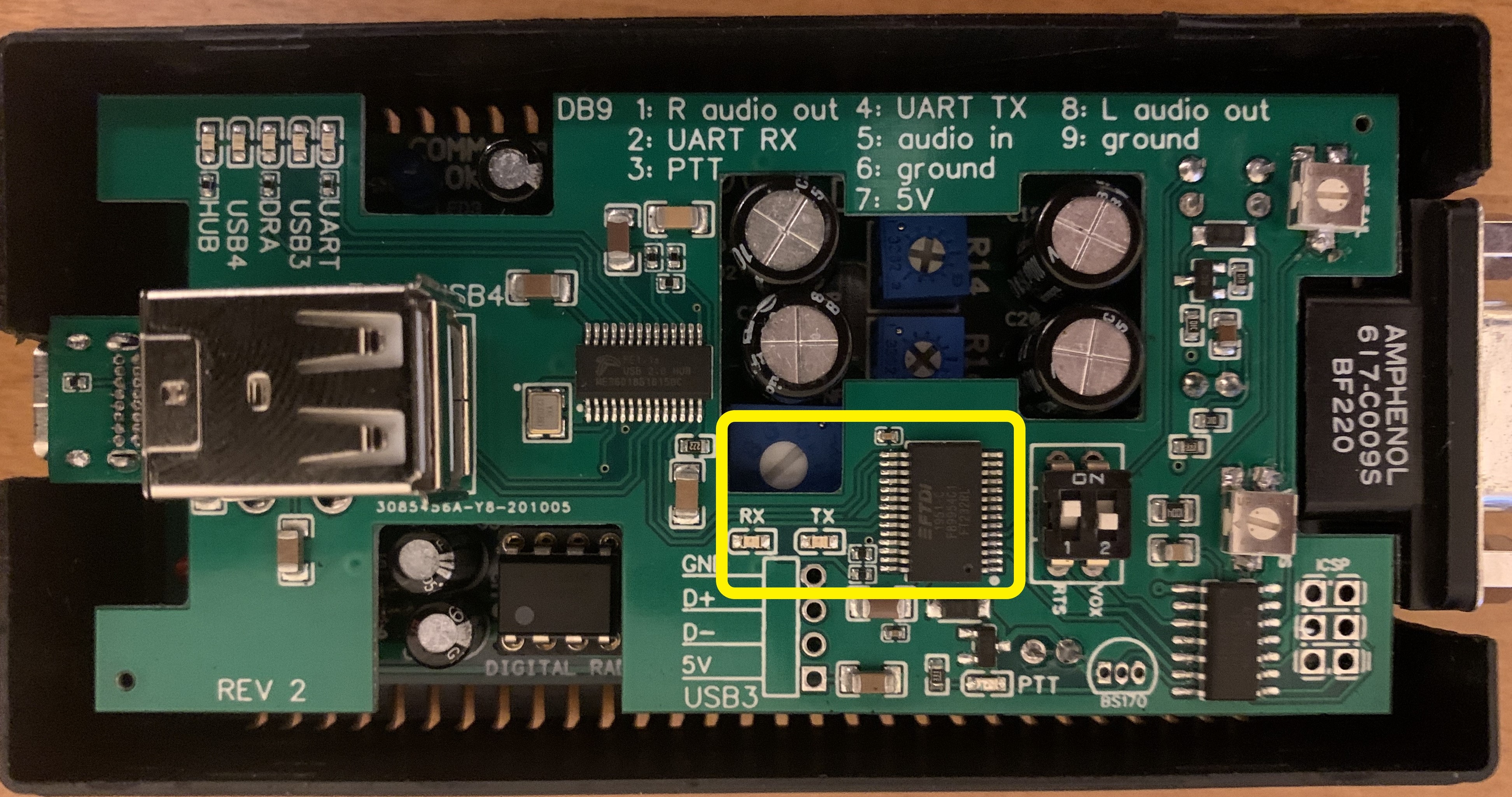 FTDI serial port